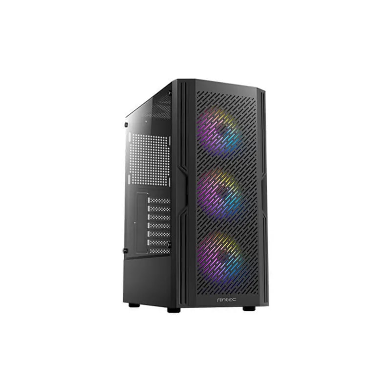 Case Antec AX20 Extreme MID Tower RBG 3X120MM Fixed Front 1X120MM Fixed Rear 1X120MM Fixed PSU
