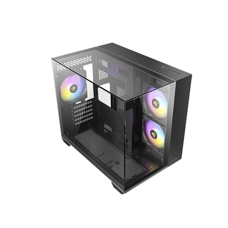 Case Antec CX600M Trio Black ARGB 2X120MM ON Right Side 1X120MM Rear