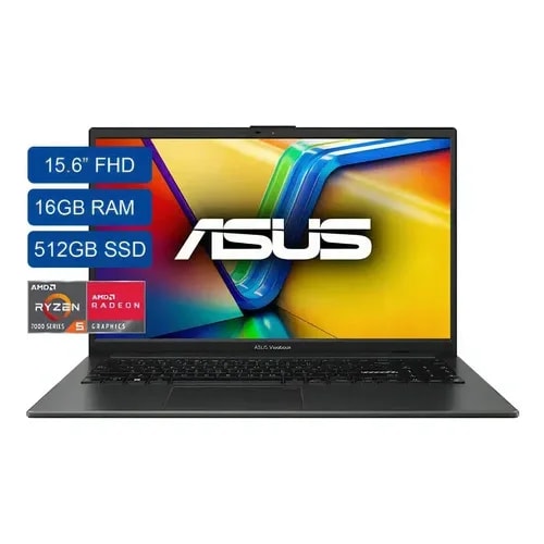 Computador ASUS E1504FA-BQ5557 / Ryzen 5 40 / 256G SSD / 8GB DDR5 / 15.6FHD / NO OS / Green Gray