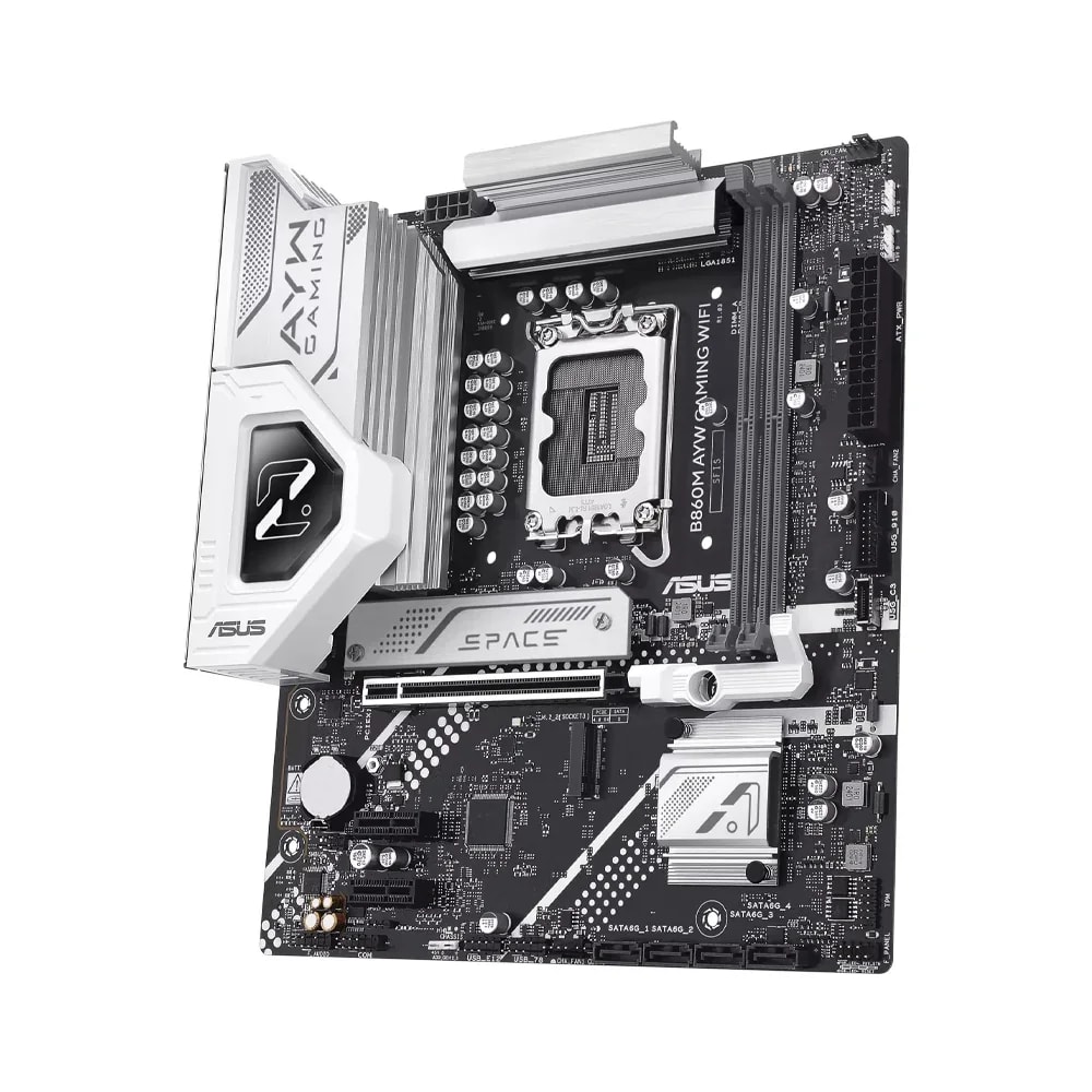 Mainboard ASUS B860M AYW Gaming WIFI 128GB DDR5 8800MTS WIFI6 HDMI LGA1851 Micro ATX