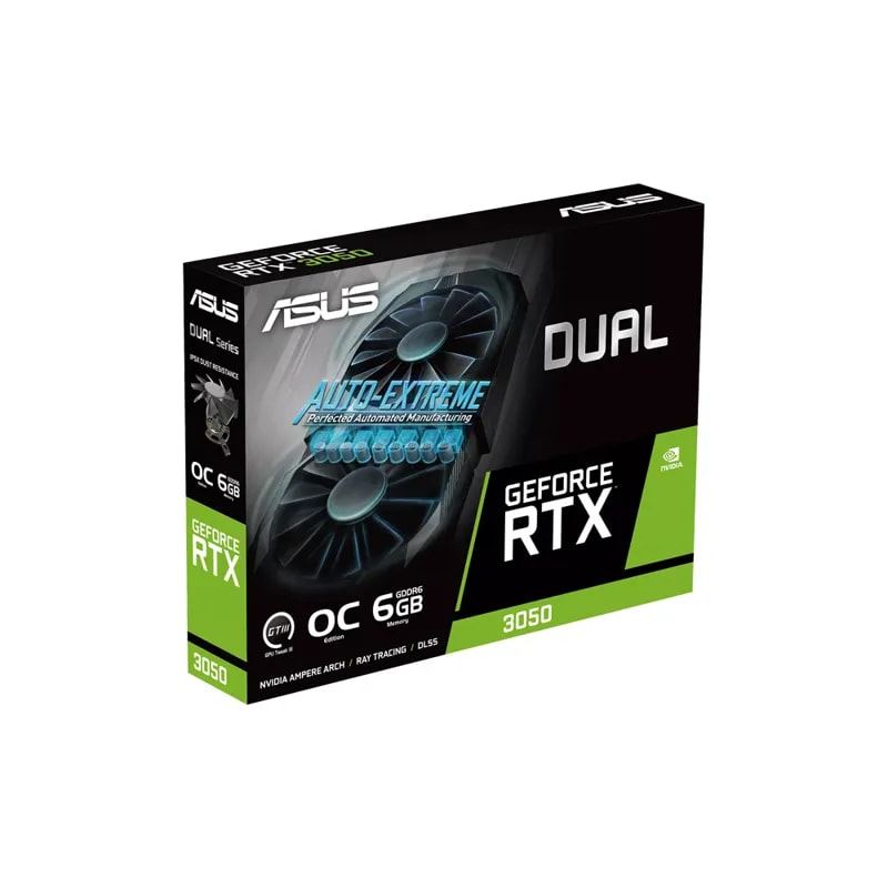 Tarjeta De Video ASUS Dual Geforce RTX 3050 OC Edition 6GB GDDR6