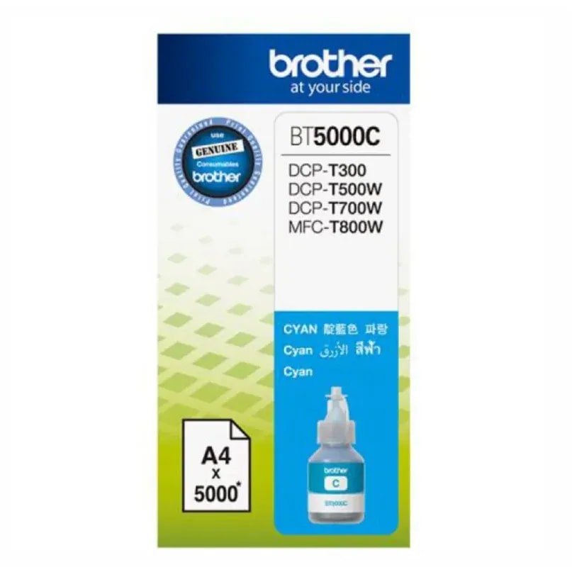 Brother Cyan BTD DCP-T300 T500W T700W / MFC-T800W 5000 PAG BT5001C