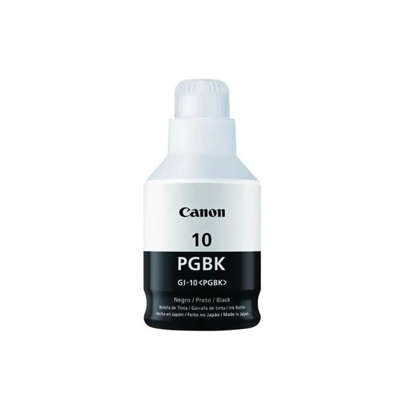 Botella Canon GI10BK Negro GM2010 / G6010 6000 PAG GI10BK