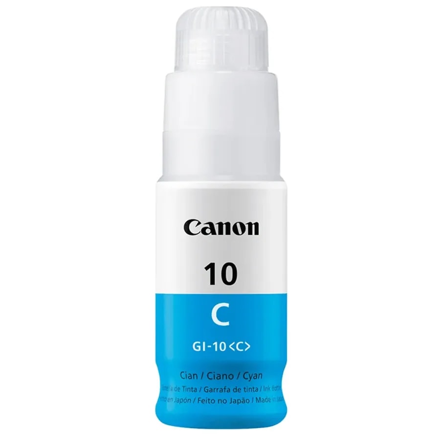 Botella Canon GI10C Cyan GM2010 / G6010 7700 PAG GI10C