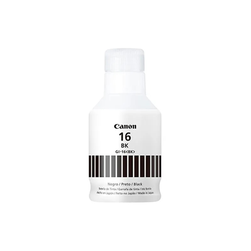 Botella Canon GI16BK Negro GX6010 / GX7010 6000 PAG GI16BK
