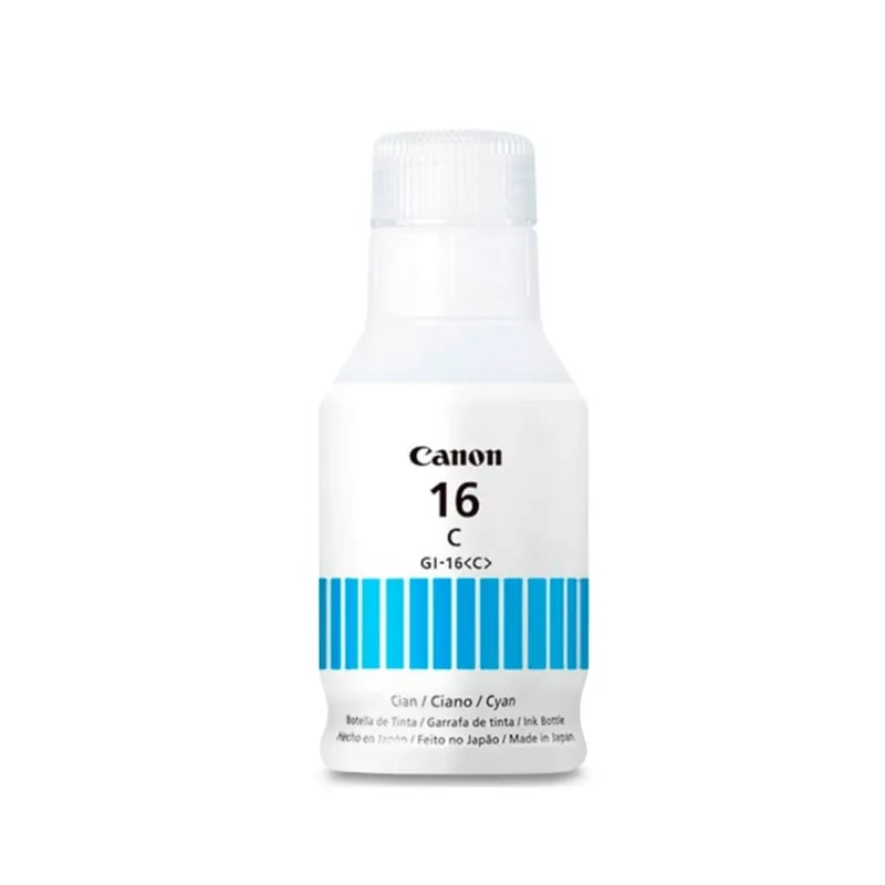Botella Canon GI16C Cyan GX6010 / GX7010 14000 PAG GI16C