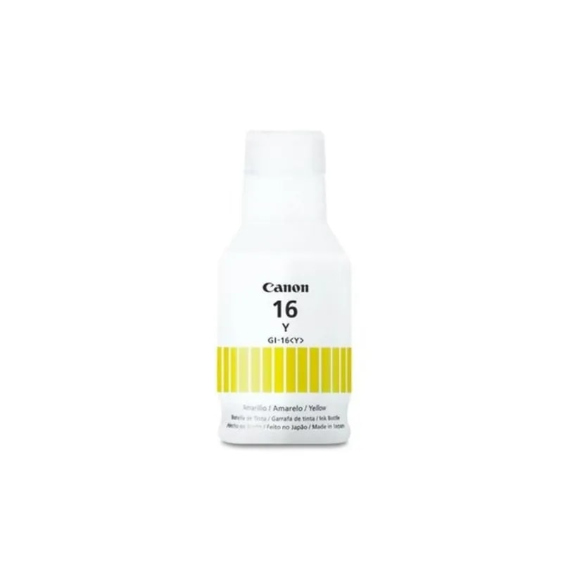 Botella Canon GI16Y Amarillo GX6010 / GX7010 14000 PAG GI16Y