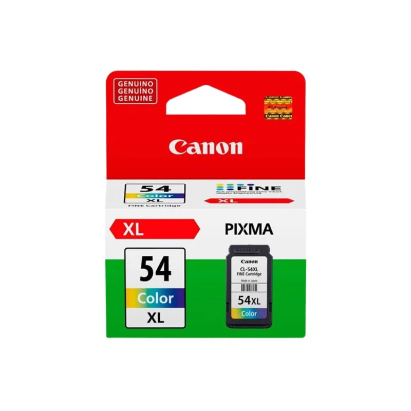 Tinta Canon 54XL Color E401 / 402 / 471 / 481 300 PAG CL54XL