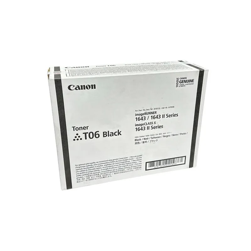 Toner Canon Negro T06 RENDiMIENTO 20500 Impresiones IR 1643