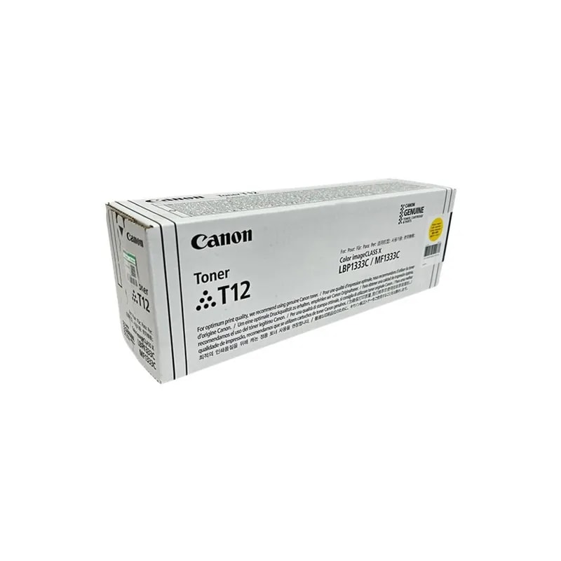 Toner Amarillo T12 Rendimiento 5300 Impresiones IC X MF1333C