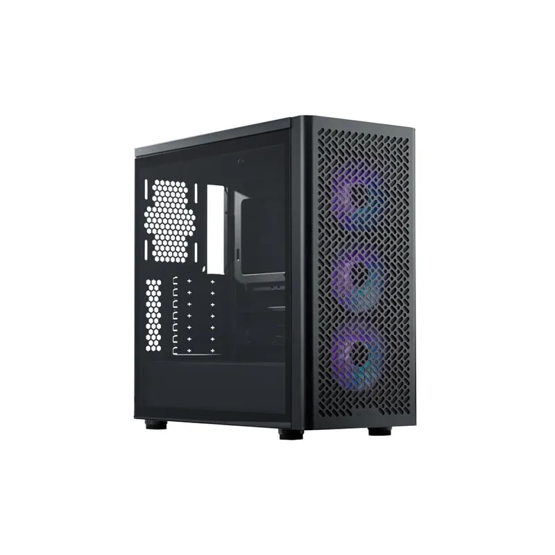 Case Cooler Master E502 MID Tower Black Bundle Fuente 650W Gold – AIR Cooler Hyper 411 ARGB