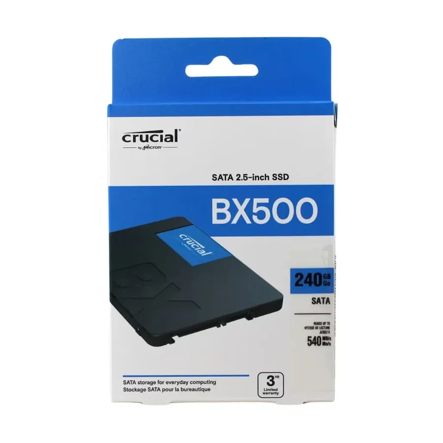 SSD Crucial BX500 240GB 3D Nand SATA 2.5-INCH SSD