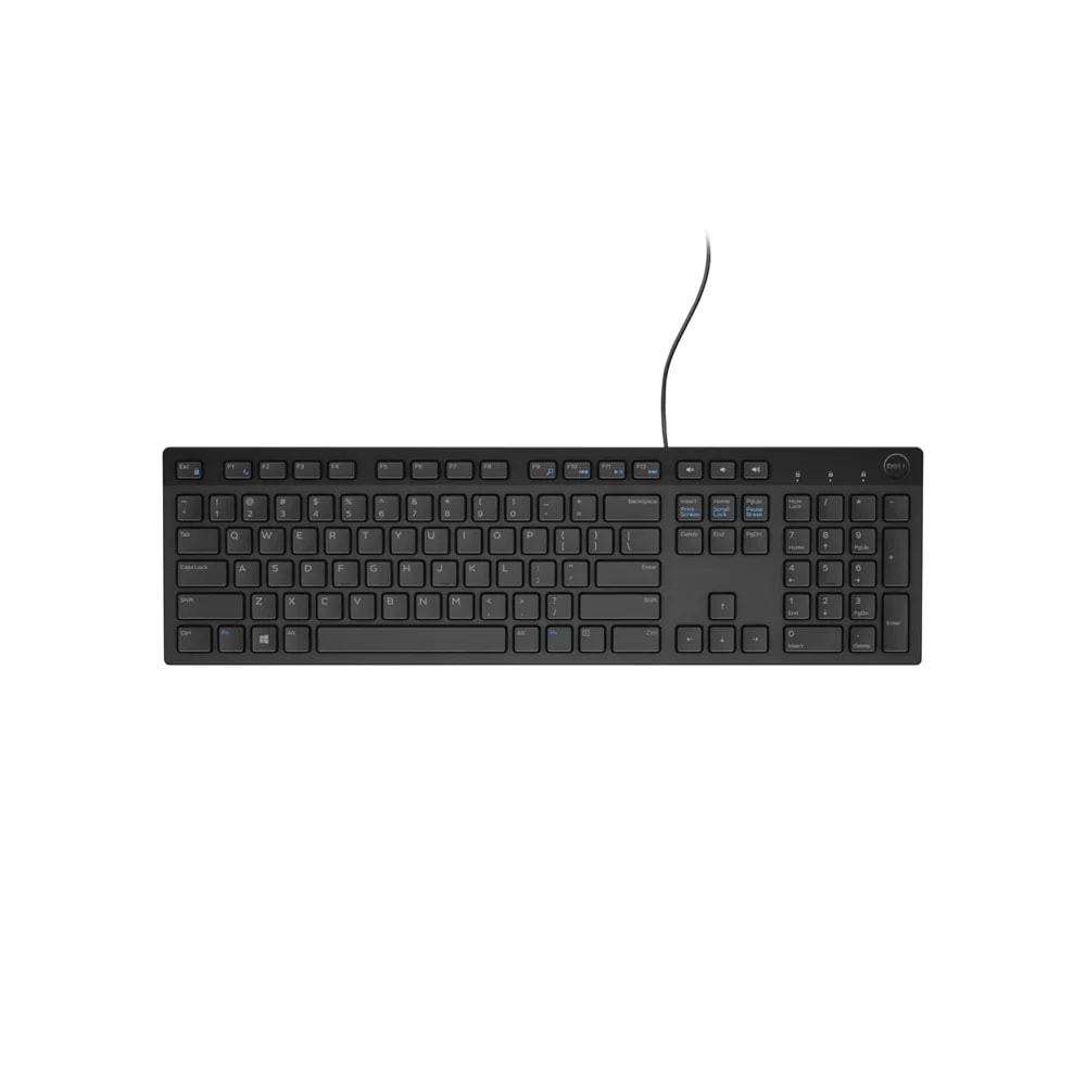 Teclado Alambrico Dell KB216 580-ADRC Spanish W / Cable USB 1 AÑO De Garantia