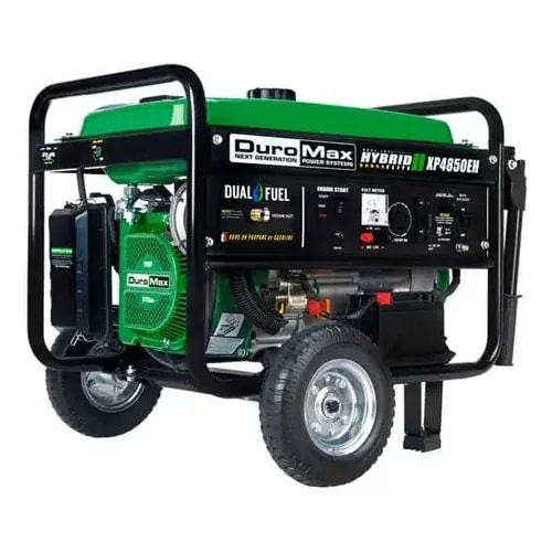 Generador Durostar Portatil DS4850EH 4850W Dual Fuel Gasolina / Propano Arranque Electrico(open BOX)