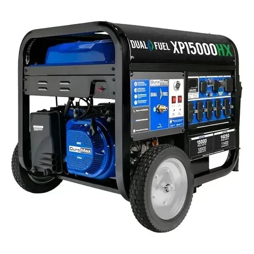 Generador Duromax / Portatil XP1500HX Hybrid Dual Fuel 15000W CO Alert