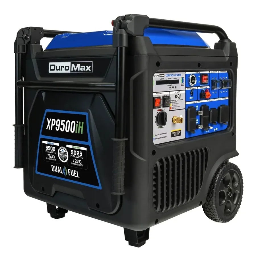 Generador Duromax Portatil XP4500DX Dual Fuel 4500W Propano / Gasolina CO Alert(open BOX)
