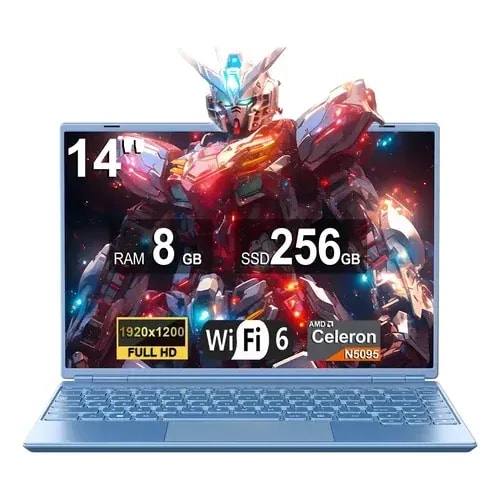 Computador ENV Portatil Book Lite Celeron N5095 8GB RAM / 256GB SSD 15.6 pulg FHD