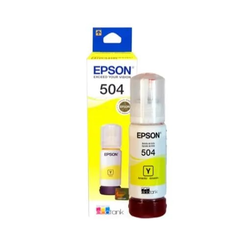 Botella Epson T504 Amarillo L4150 / L4160 / L6161 / L6171 / L6191 6000 PAG T504420-AL