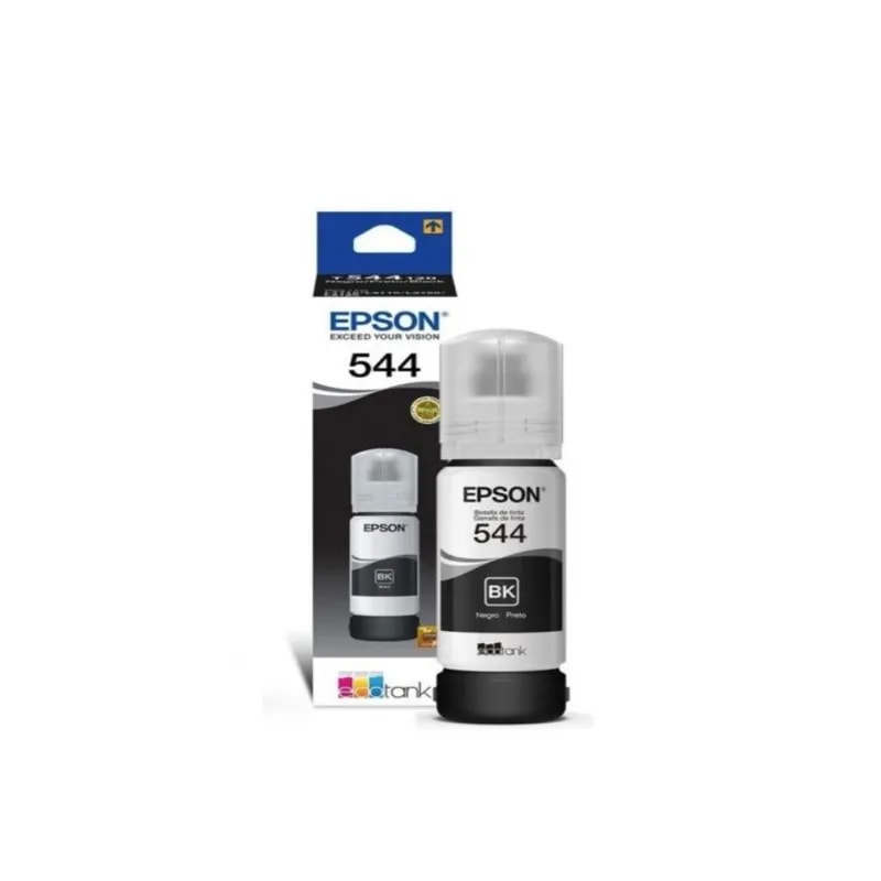 Botella Epson T544 Negra L3110 / L3150 / L5190 4500 Pags T544120-AL