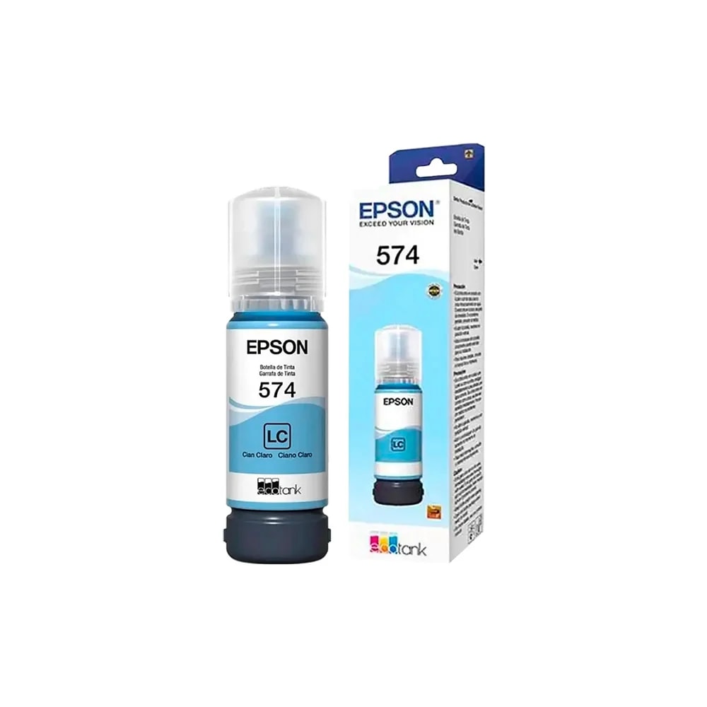 Botella Epson T574 Cyan Claro L8050 7300 Pags T574520-AL