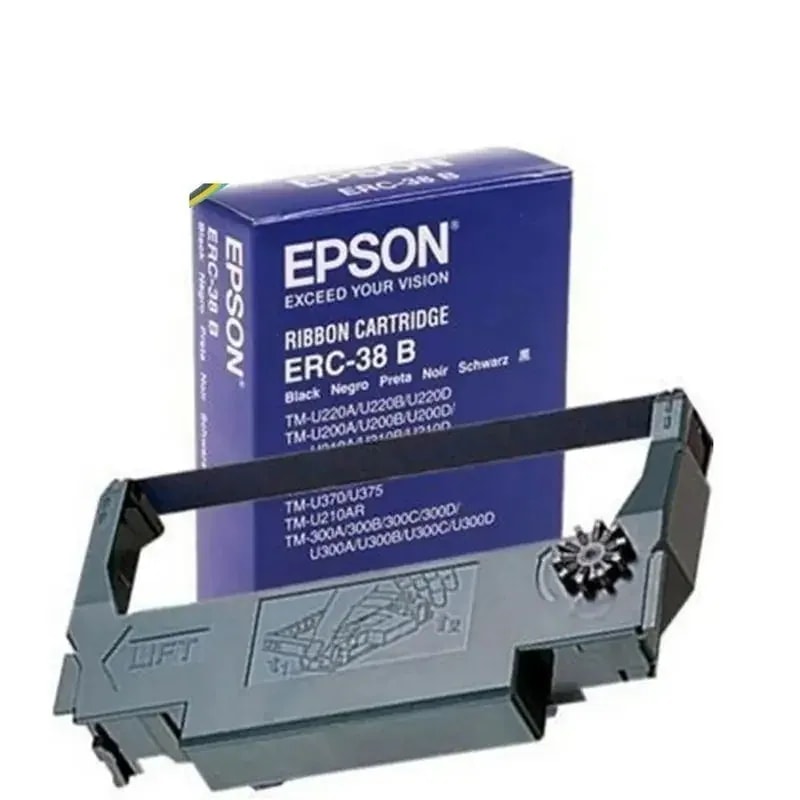 Cinta Epson ERC-38B Negro TM 200 / 220 / 300 / 325