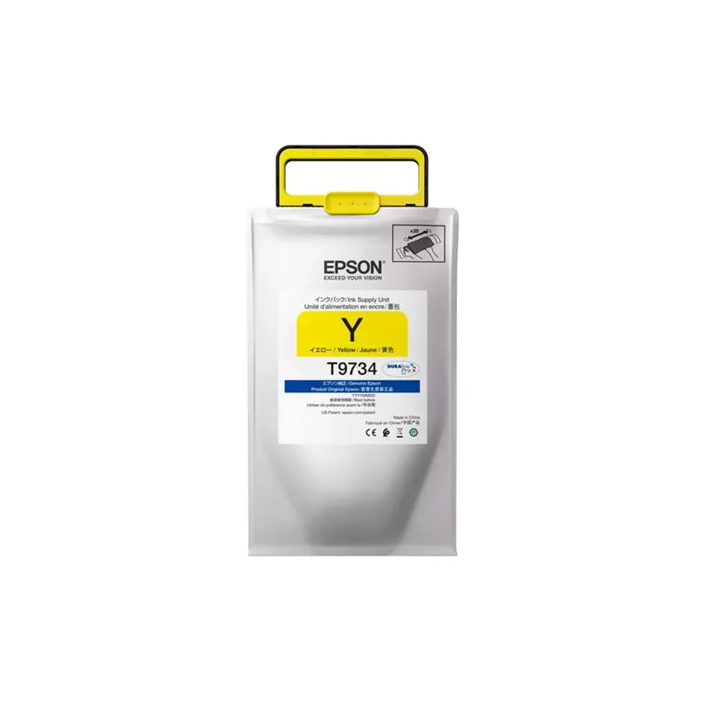 Tinta Epson T973 Amarillo WFC869R 22500 PAG T973420