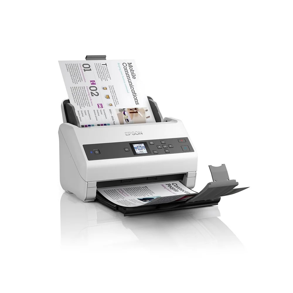 Escaner Epson DS-870 65PPM / 130IPM ADF / Duplex A Color USB / RED Opcional B11B250201