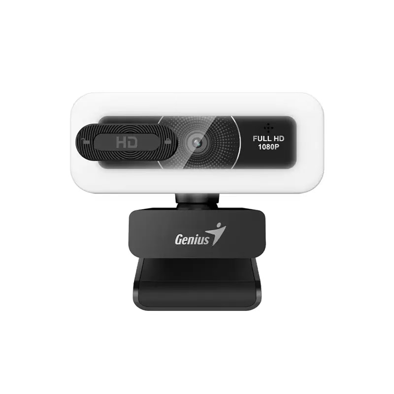 Cámara Genius Facecam Light LED Privacy Cover FHD 1080P Usb-a Y C WIN 10 11 MAC OS