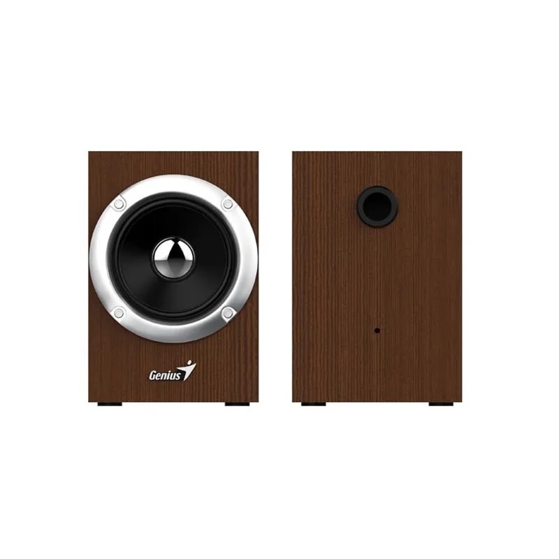 Parlante Genius SP-HF280 Madera 6W / Control De Volumen / Alimentacion USB
