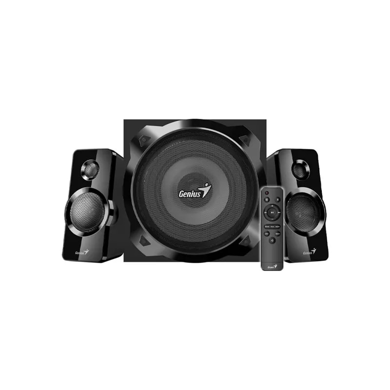 Parlante Genius SW-2.1 1850BT 5.3 Potencia 50W RMS Subwoofer 25W Satelites 12.5W X 2