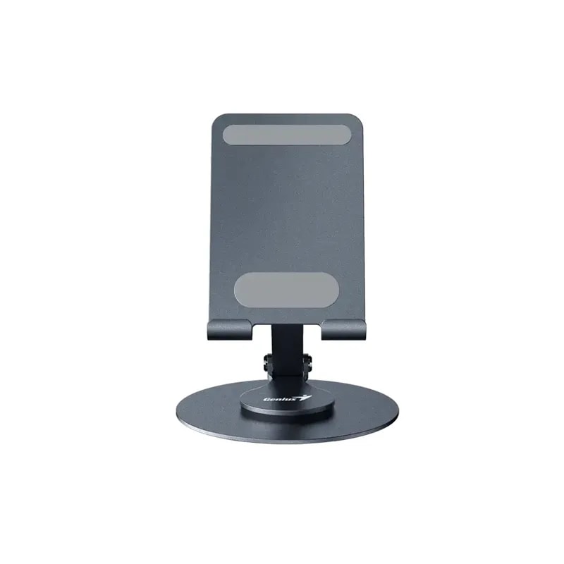 Soporte Genius G-stand M100 Para Tabletas / Celulares / Aluminio / Plegable 360 Grados