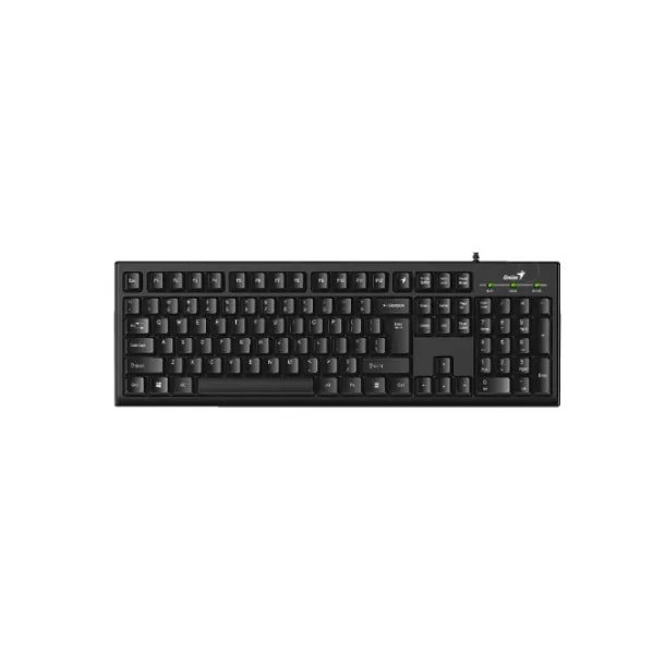Teclado Genius Smart KB-100 Negro USB / Clasico / Teclas De Funcion Personalizables