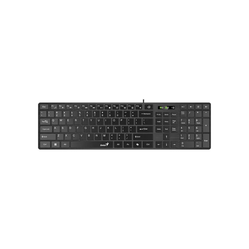 Teclado Genius Slimstar 126 Multimedia Ultradelgado / USB C20