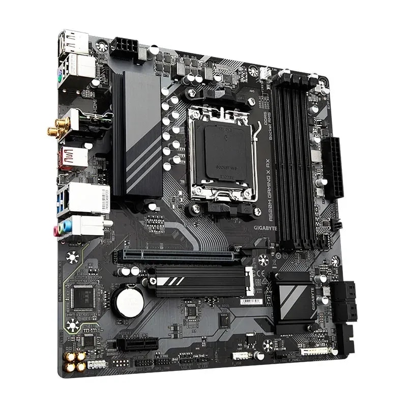 Mainboard Gigabyte A620M Gaming X AM5 DDR5 Ryzen 7000 8000M 9000 Micro ATX