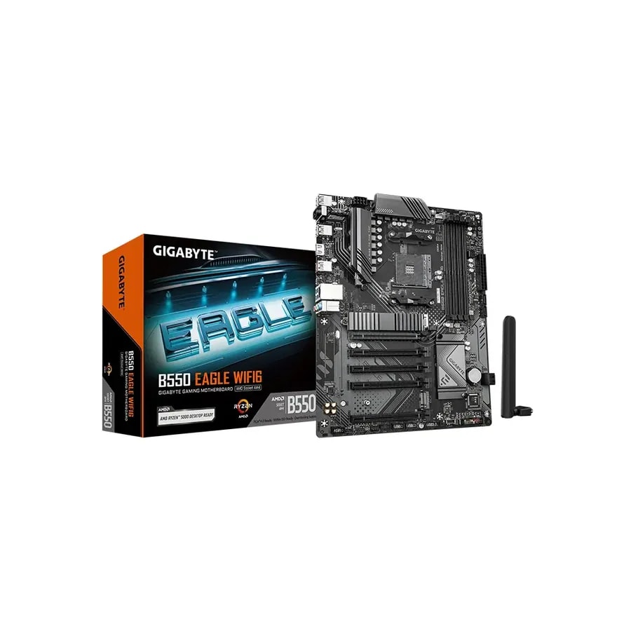 Mainboard Gigabyte B550 Eagle WIFI6 AM4 4XDDR4 Micro ATX