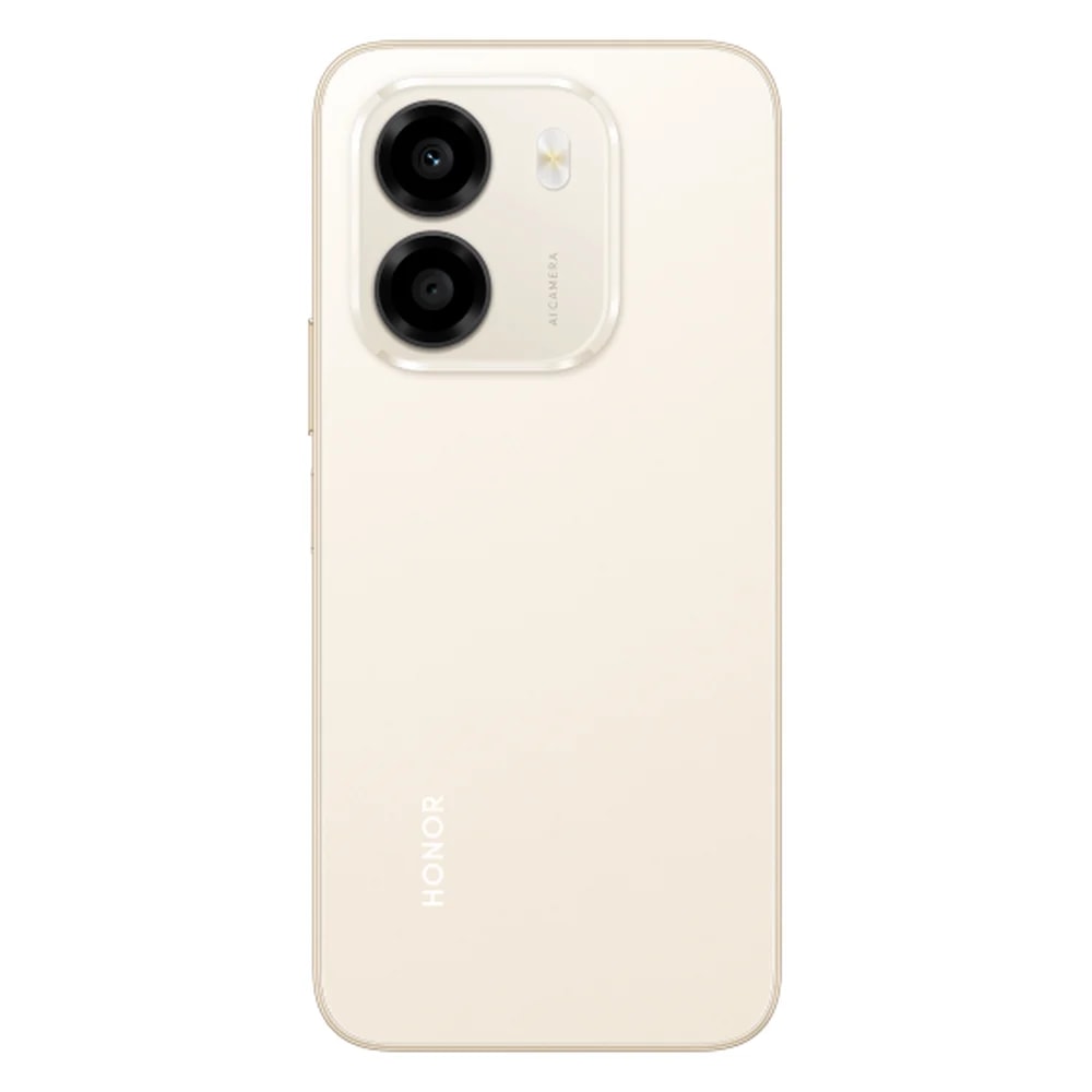 Celular Honor X6E 4GB RAM 256GB alm. 6.61 pulg 50MP Trasera 5MP Frontal Dorado