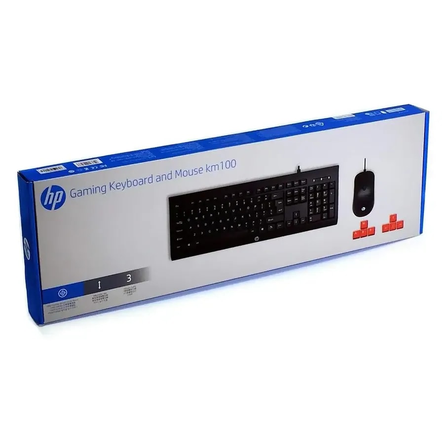 Combo HP Teclado Y Mouse USB 100