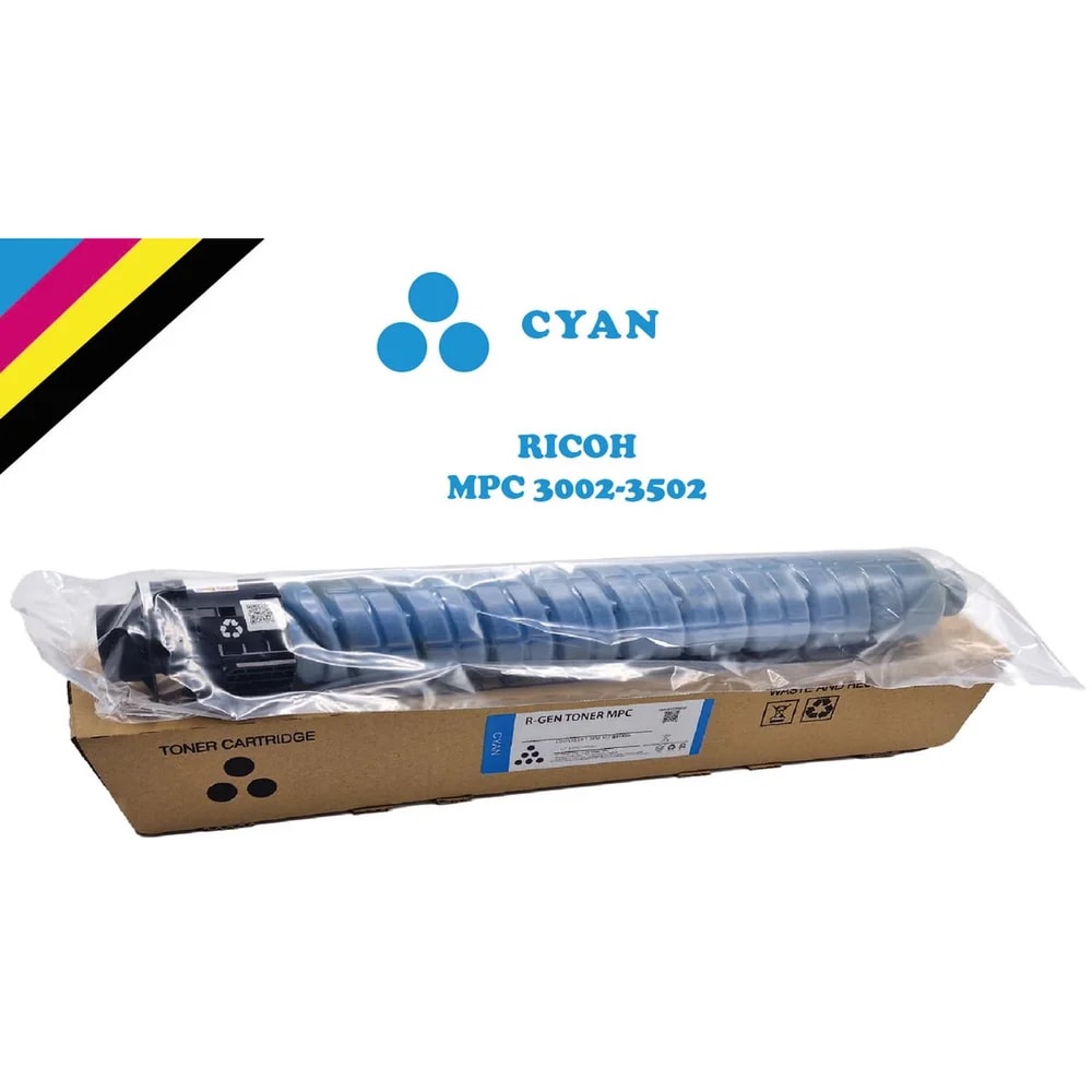 Toner Intercopy Cyan RIC-MPC3002 / 3502 9C3502C