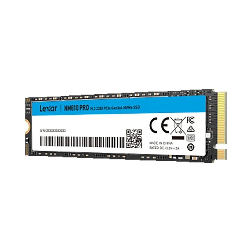 SSD Lexar NM610PRO M.2 2280 500G 0.5MS 3000MBS PCIE GEN3X4 NVME SSD