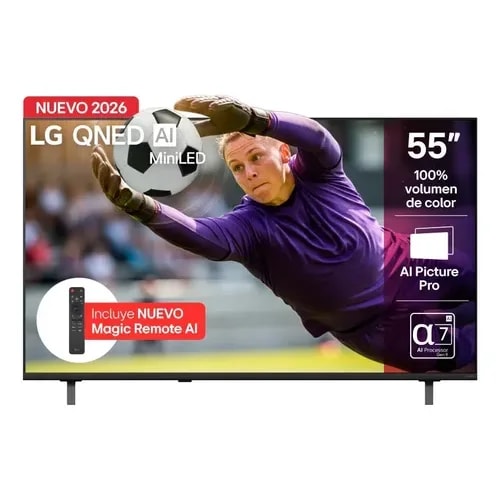 Televisor LG 55QNED70BSA 55 Pulgadas Smart TV Qned HDMI / USB / WIFI / Bluetooth / Thinq AI / Webos