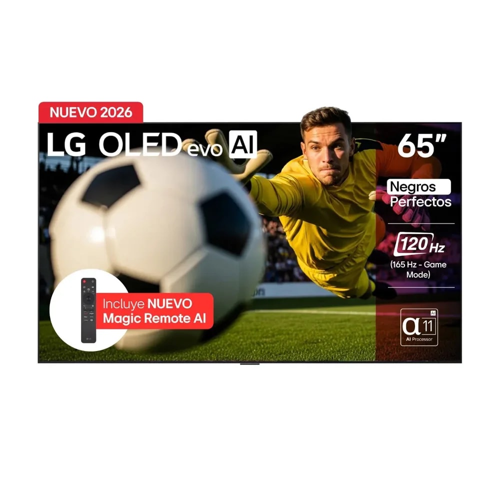 Televisor LG OLED65G6PSA 65 Pulgadas Smart TV OLED 4K UHD HDMI / USB / WIFI / Bluetooth / Thinq AI