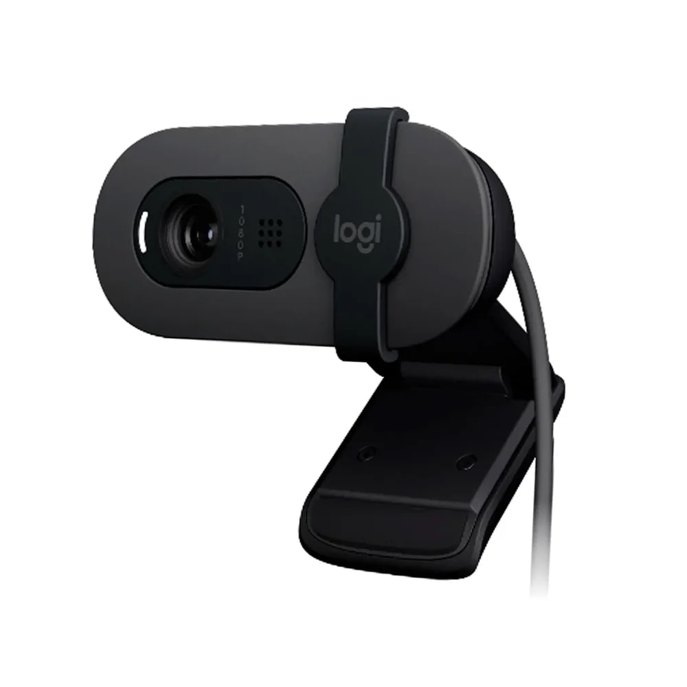 Cámara Logitech Brio 105 Grafito B2B / FHD / Mic. / Usb-a / 3Y / Certif. Google Meet