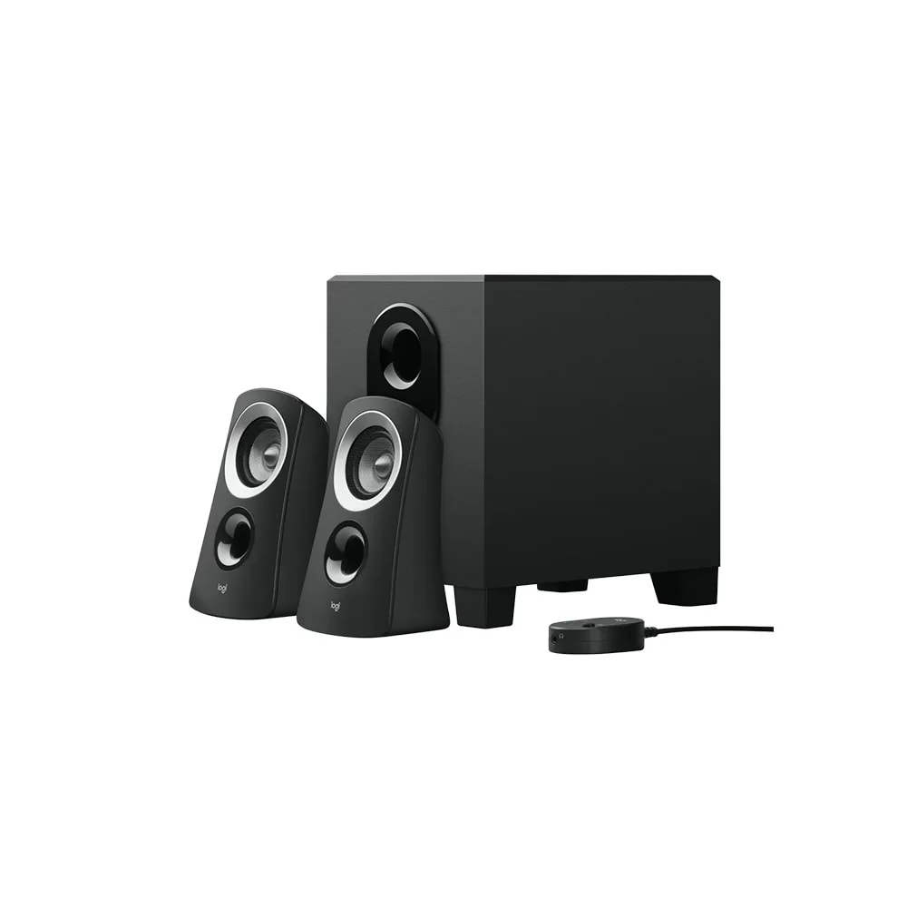 Speakers Logitech System Z313 With Subwoofer / 25W / Dispotvo. Con Entrada Jack 0.14 IN