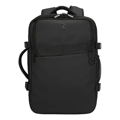 Mochila Teros TE-9037BK Notebook Hasta 15.6 / Poliester Negro / Interior Gris