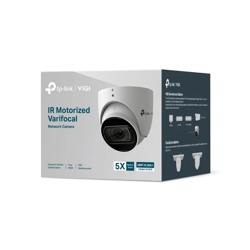 Cámara TP-Link Vigi Insight S445ZI / INFRARROJO4MP / Microsd / Analisis De Personas Y Vehiculos /