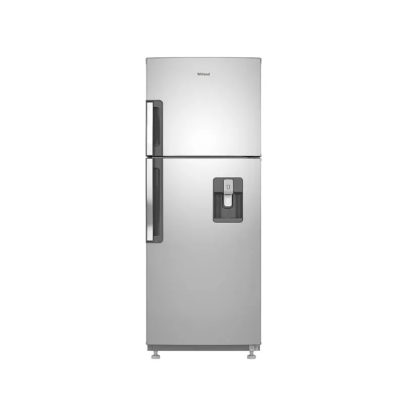 Refrigeradora Whirlpool WRW25CKTWW 262 Litros TOP Mount Dispensador Acero Galvanizado