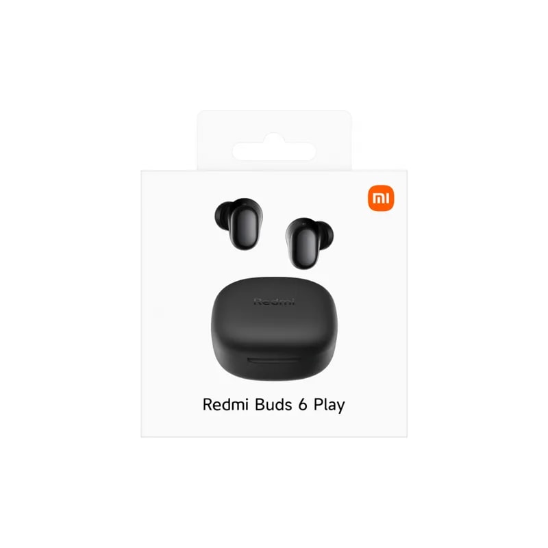 Audio Xiaomi Redmi Buds 6 Play Anul. Ruido / 36 H. / BT 5.4 / IPX4 / Color Negro