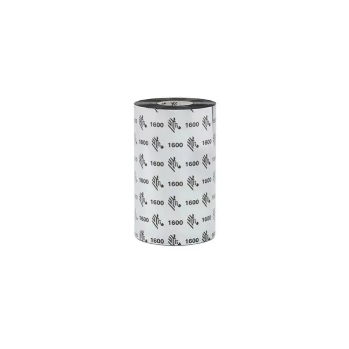 Zebra Ribbon Cera 1600 110MMX300M ,1 pulg Core ZD230,420,620 / Unidad