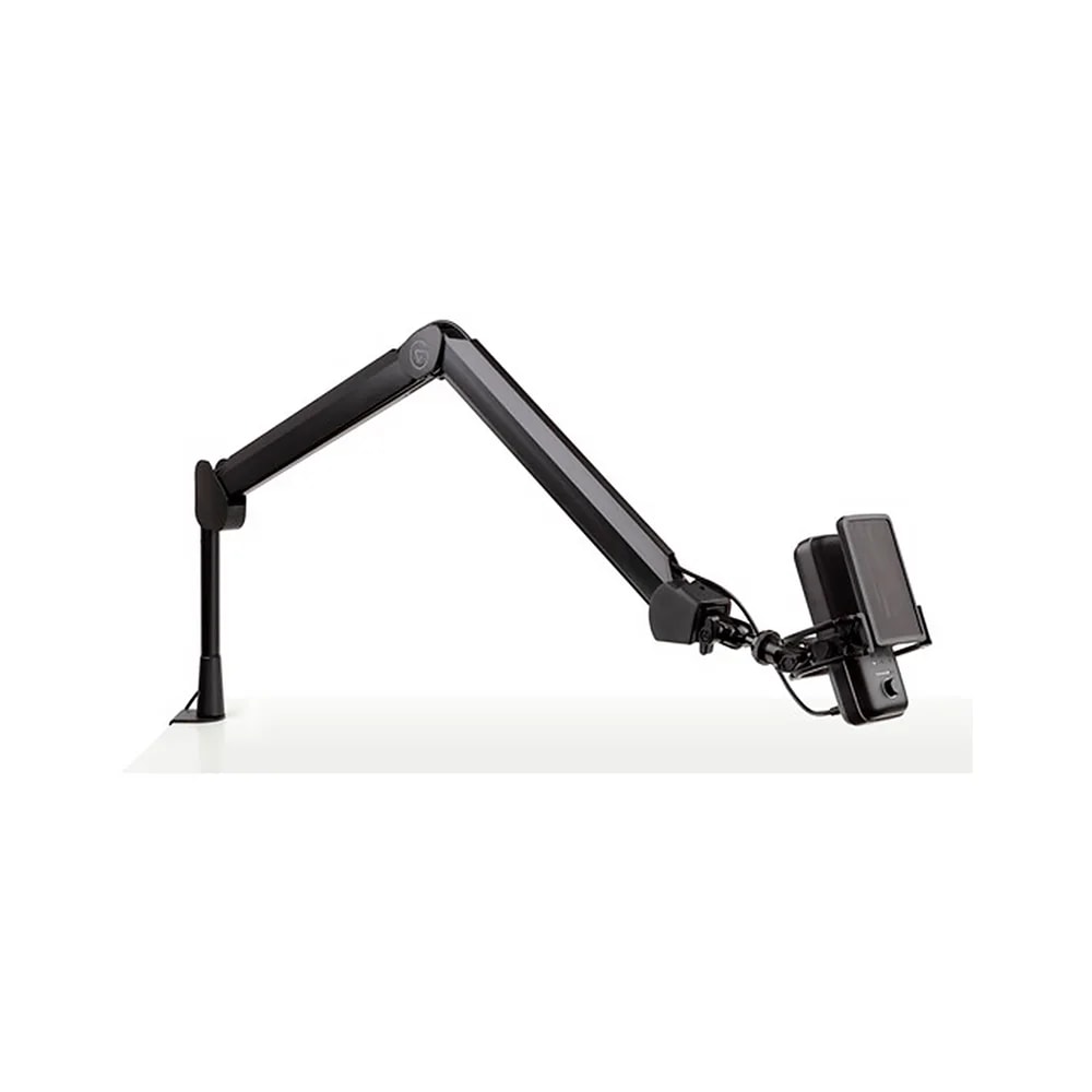Brazo Articulado De Mesa Para Microfono ARM 360GRADOS Microfonos 1-4-3-8 -5-8 pulg. Negro