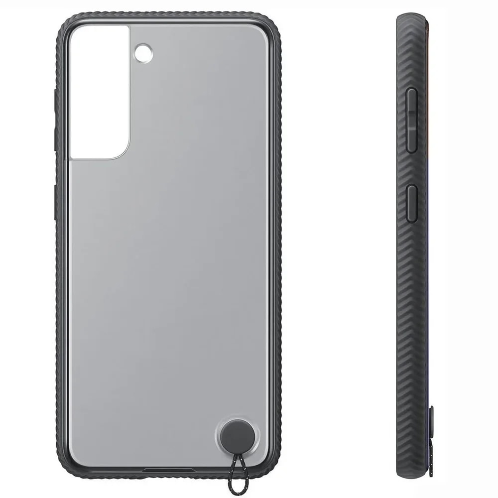 Case Protector Samsung Transpartente FOR Galaxy S21 Plus Negro